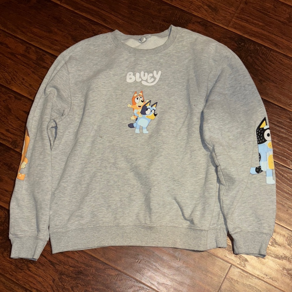 Gray Bluey Sweashirt